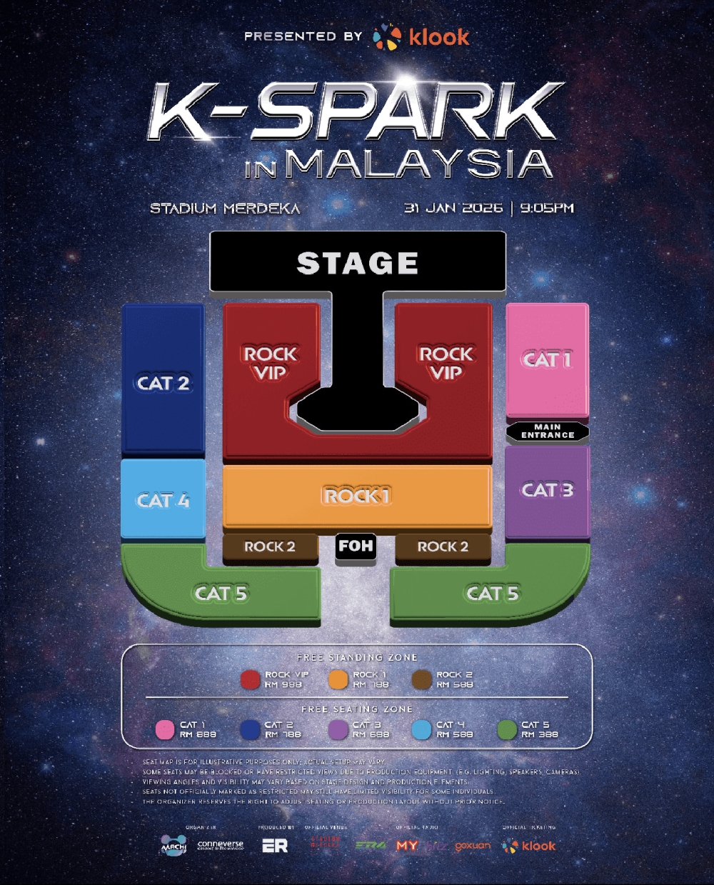 Tickets finally drop Jan 18: K-SPARK readies G-Dragon, ITZY and Hwasa for Stadium Merdeka takeover on Jan 31