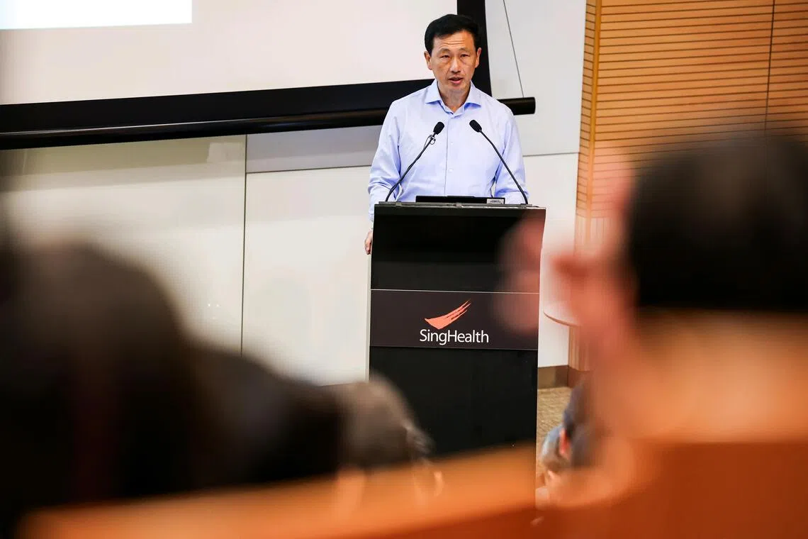 National genetic testing programme results can’t be used for insurance underwriting: Ong Ye Kung