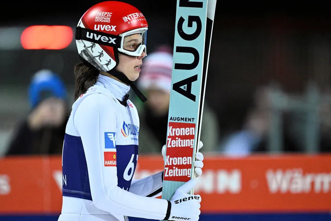 Ski jumping-Austria's Eder wins maiden World Cup title