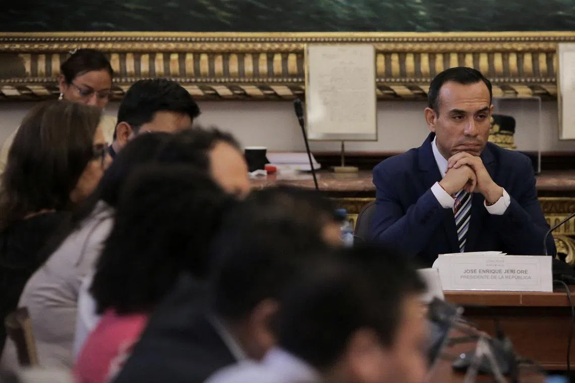 Peru president says backlash over Chinese businessman meetings aims to derail elections