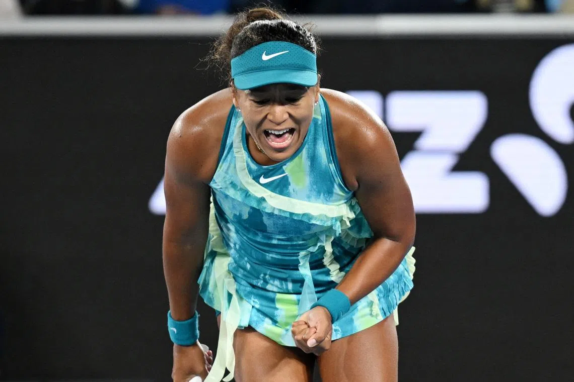 Osaka tones down outfit and beats Cirstea to reach Australian Open third round