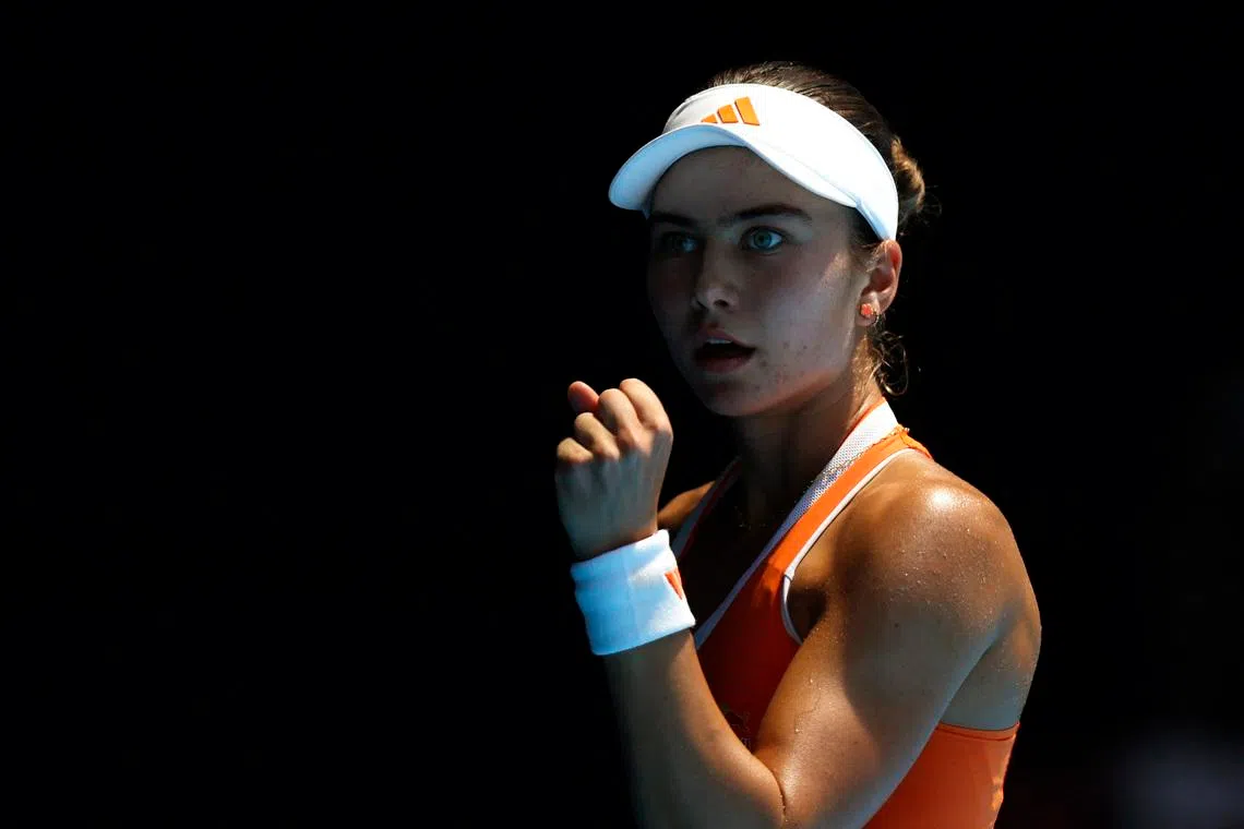 Jovic dumps out Putintseva in 53 minutes at Australian Open