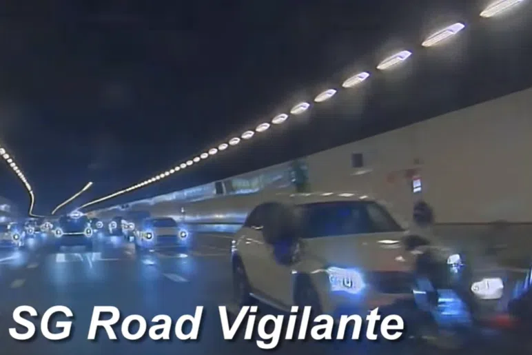 Motorcyclist taken to hospital after colliding with car on KPE