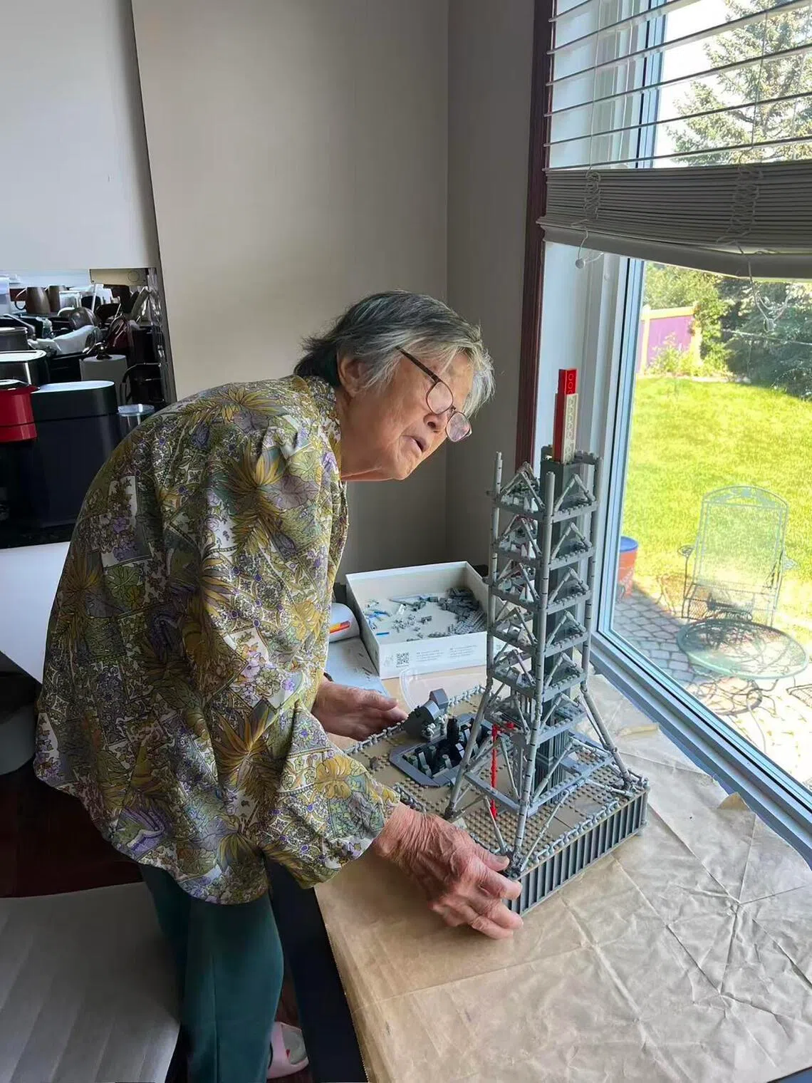 How an 85-year-old grandma from China built a hobby, brick by Lego brick, in Canada