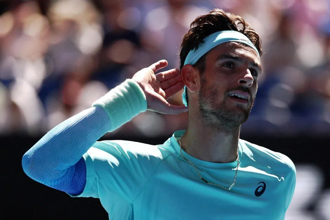 Lorenzo Musetti vows to push Novak Djokovic ‘to his maximum’ in Australian Open quarter-finals