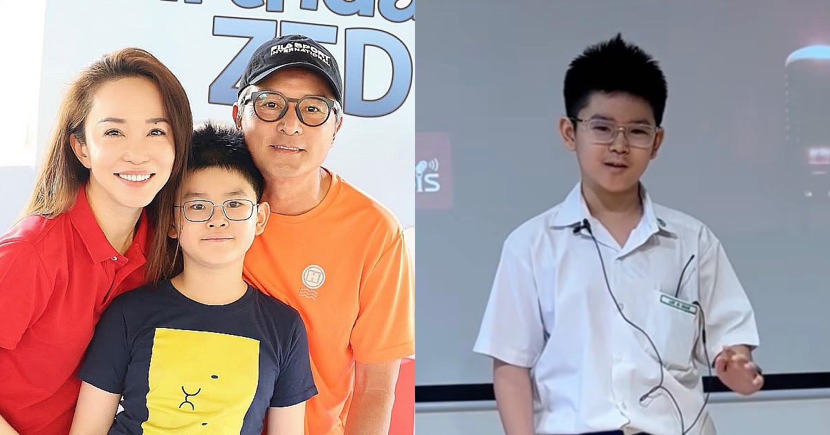 Fann Wong and Christopher Lee's son enters semi-finals of National Youth Orator Championships 2026