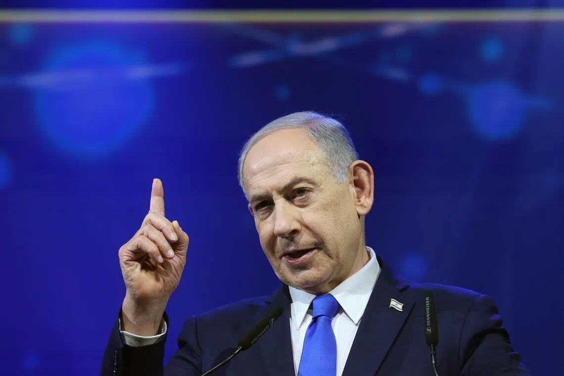 Netanyahu says Israel focusing on disarming Hamas, demilitarising Gaza