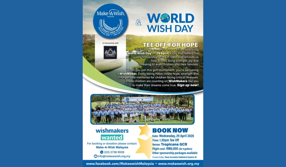 Golf with purpose: Why Malaysia’s top executives are teeing off for hope on April 29