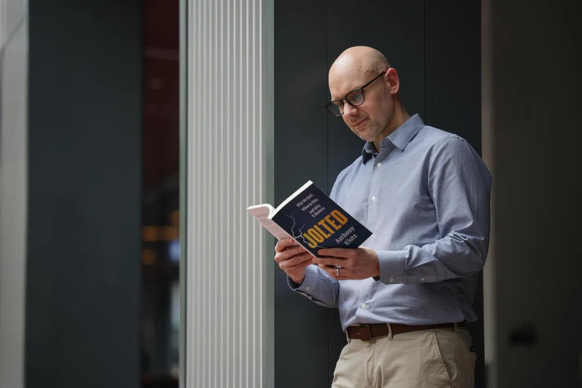 AI jolts are coming for S’pore’s workers, warns ‘Great Resignation’ professor