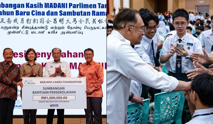 Anwar Promises RM20 Million For Chinese Schools, Calls For Respect Between Communities