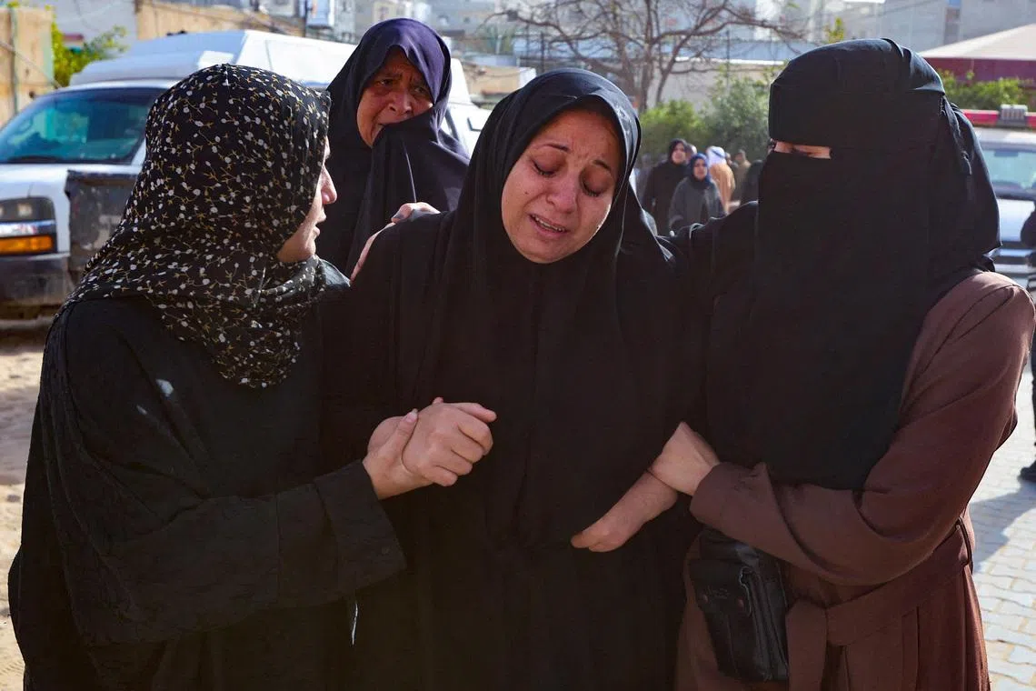 Israeli airstrikes kill 9 in Gaza, including tent camp, Palestinian officials say