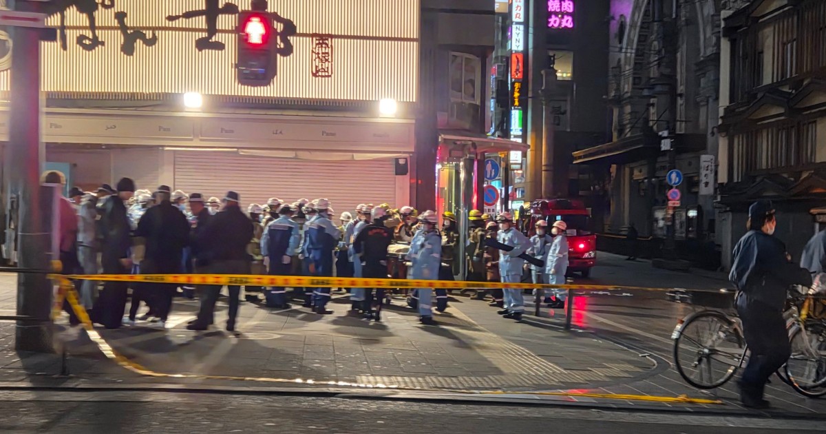 One dead, 2 injured in Osaka stabbing, suspect arrested