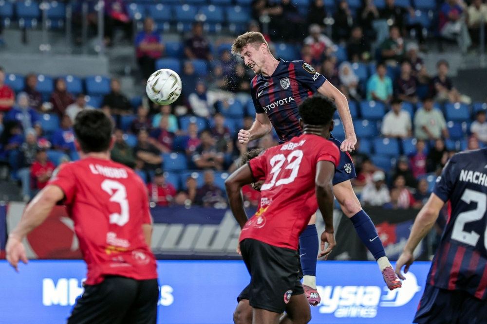 JDT crush Melaka 5-0 to take commanding lead in Malaysia Cup quarterfinals