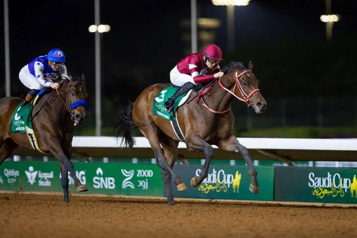 Forever Young rewrites history in $25m Saudi Cup