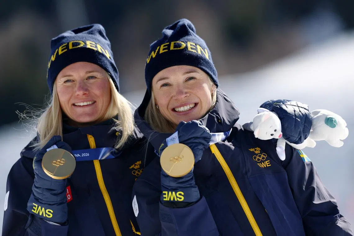 Crosscountry-Sweden win women's team sprint, Switzerland rally to take silver