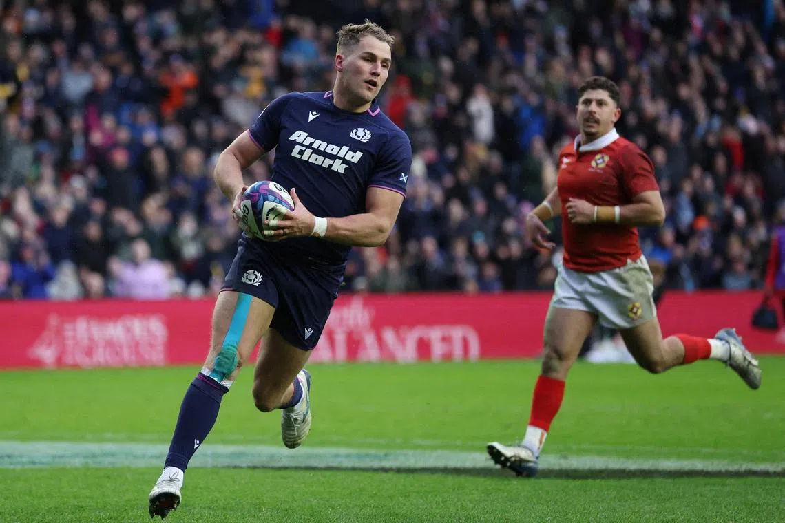 Scotland recall wing Van der Merwe for Six Nations clash in Wales