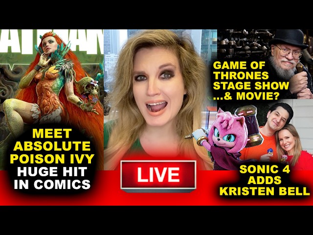 Absolute Batman Poison Ivy, Game of Thrones The Mad King Stage Play, Kristen Bell Sonic 4