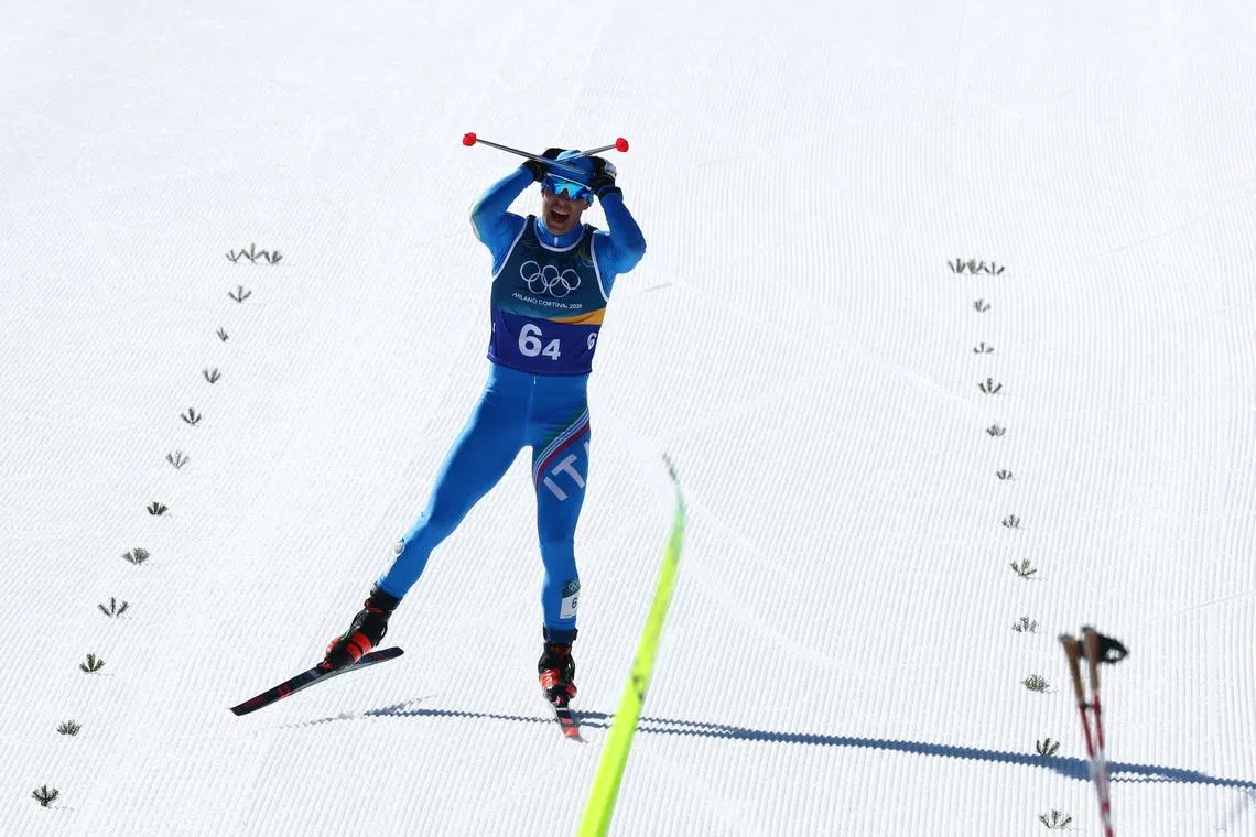 Crosscountry-Pellegrino and Ogden out of 50km classic