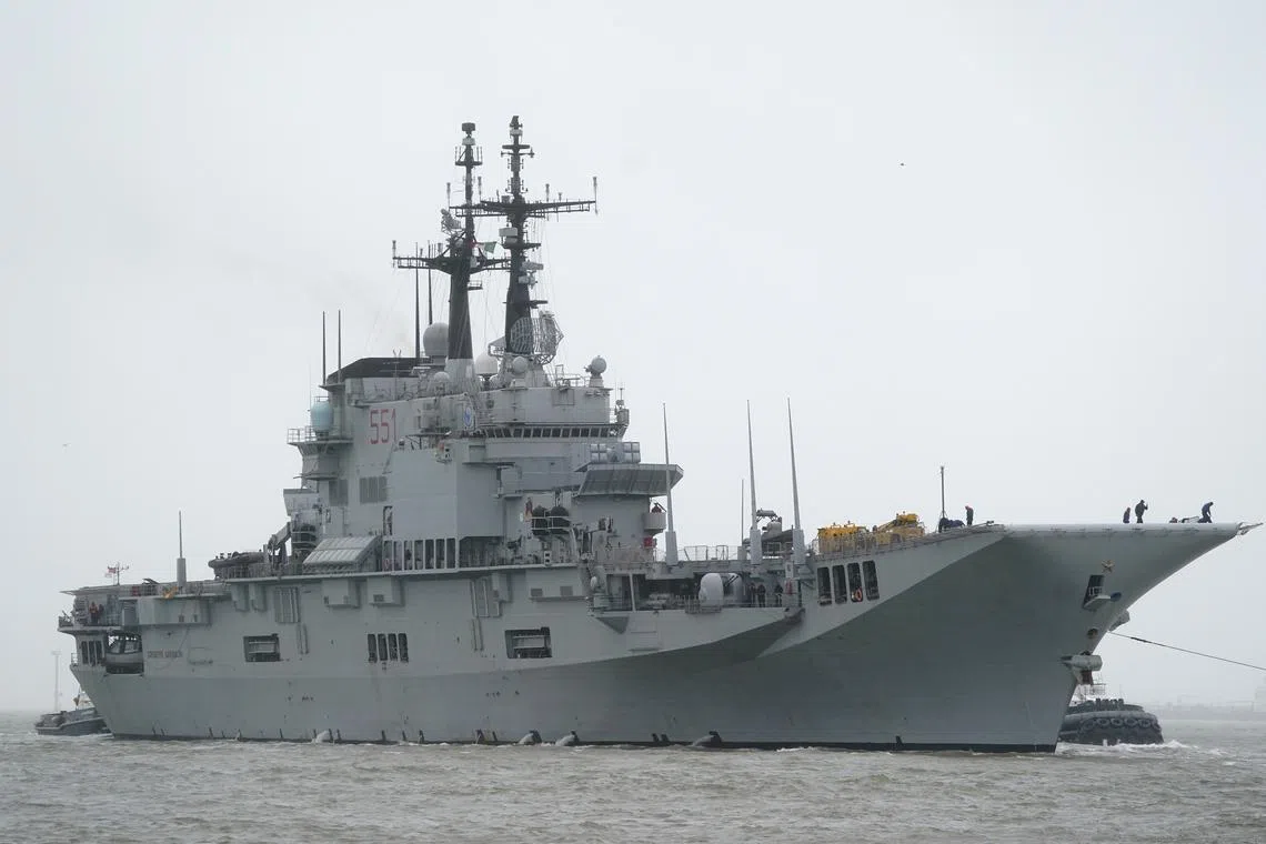 Indonesia eyes Italian aircraft carrier, but analysts wonder if it risks becoming a ‘port queen’