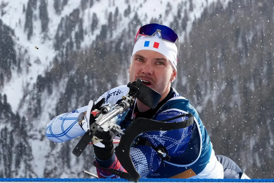 Biathlon-French entertainer Jacquelin finally finds freedom to be himself