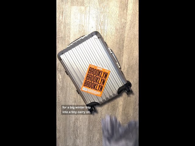 Small bag, big trip: How to pack for a winter trip (how to pack light) 🥶✈️