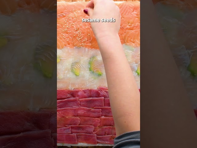 Sushi, but make it shareable! 🍣✨ Dive into this epic board!