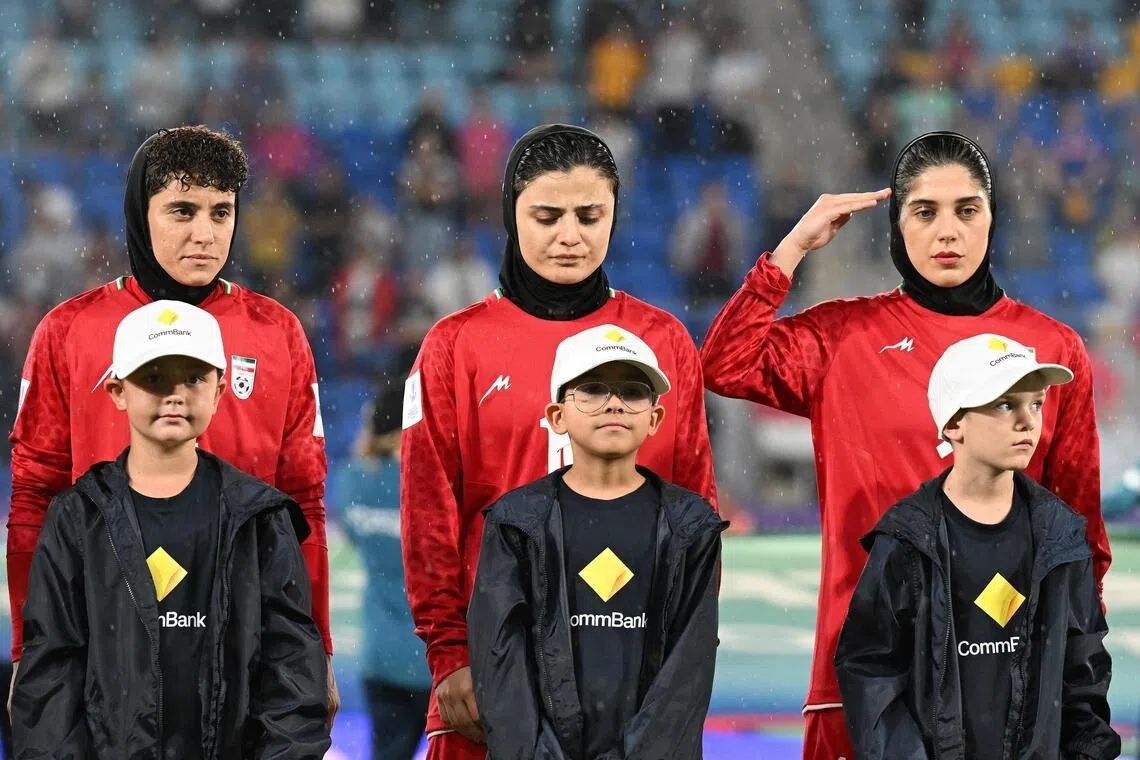 Iranian women’s soccer players given asylum after Trump speaks with Australian PM