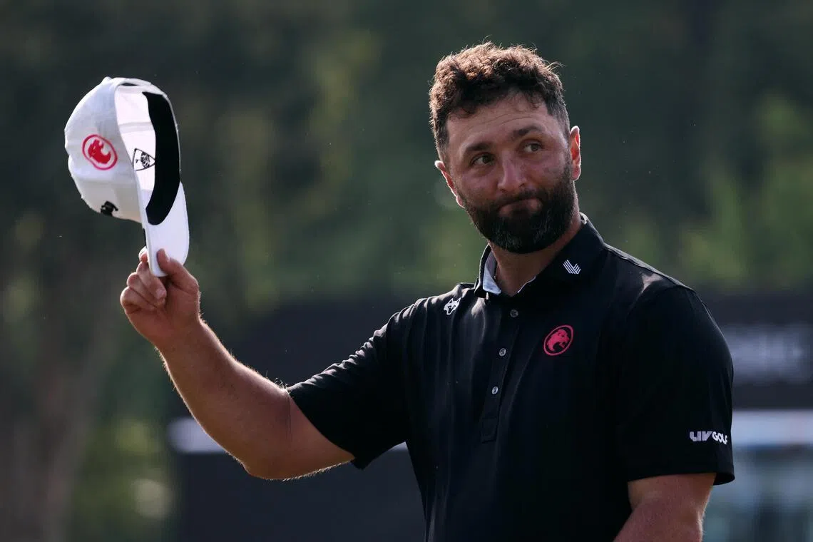 Jon Rahm not getting carried away with LIV Hong Kong win as he turns focus to S’pore