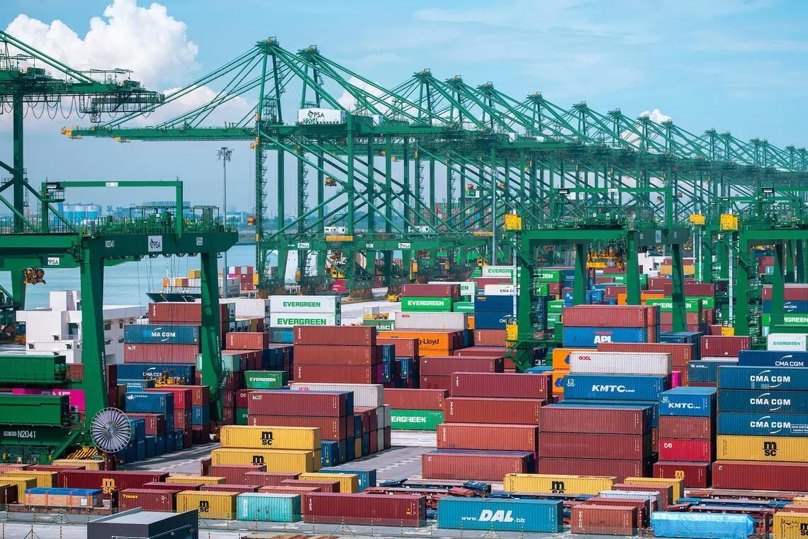 PSA revenue rises 7% as its ports handle record 105 million containers