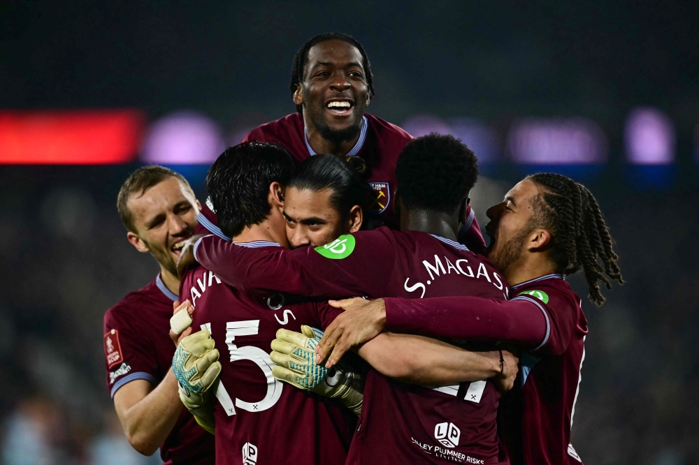 West Ham reach FA Cup quarter-finals after penalty shoot-out drama against Brentford