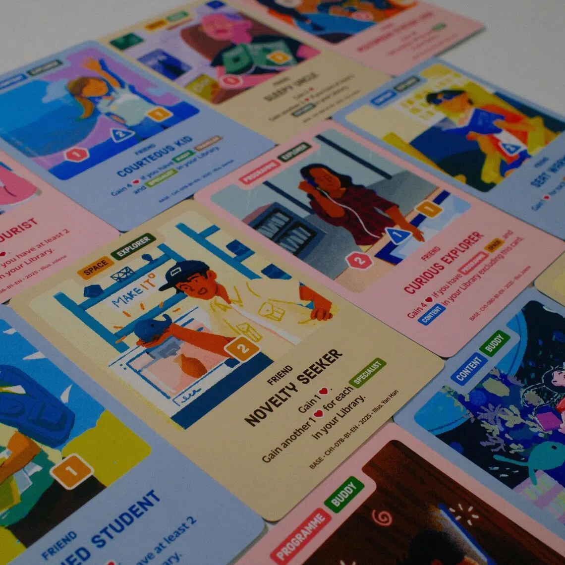 Build your dream library with NLB’s card game Chapters, available as a free giveaway