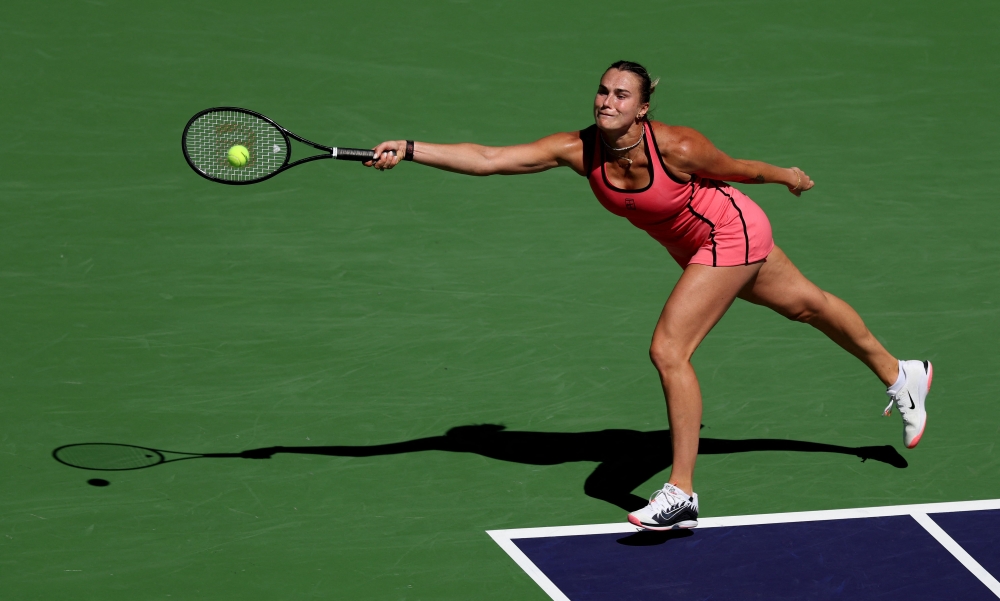 Sabalenka out-guns Mboko to reach Indian Wells semi-finals
