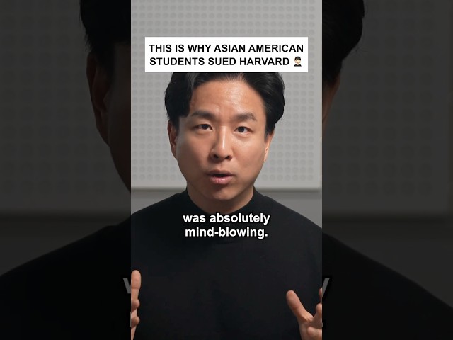 This is WHY Asian American Students Sued Harvard #shorts