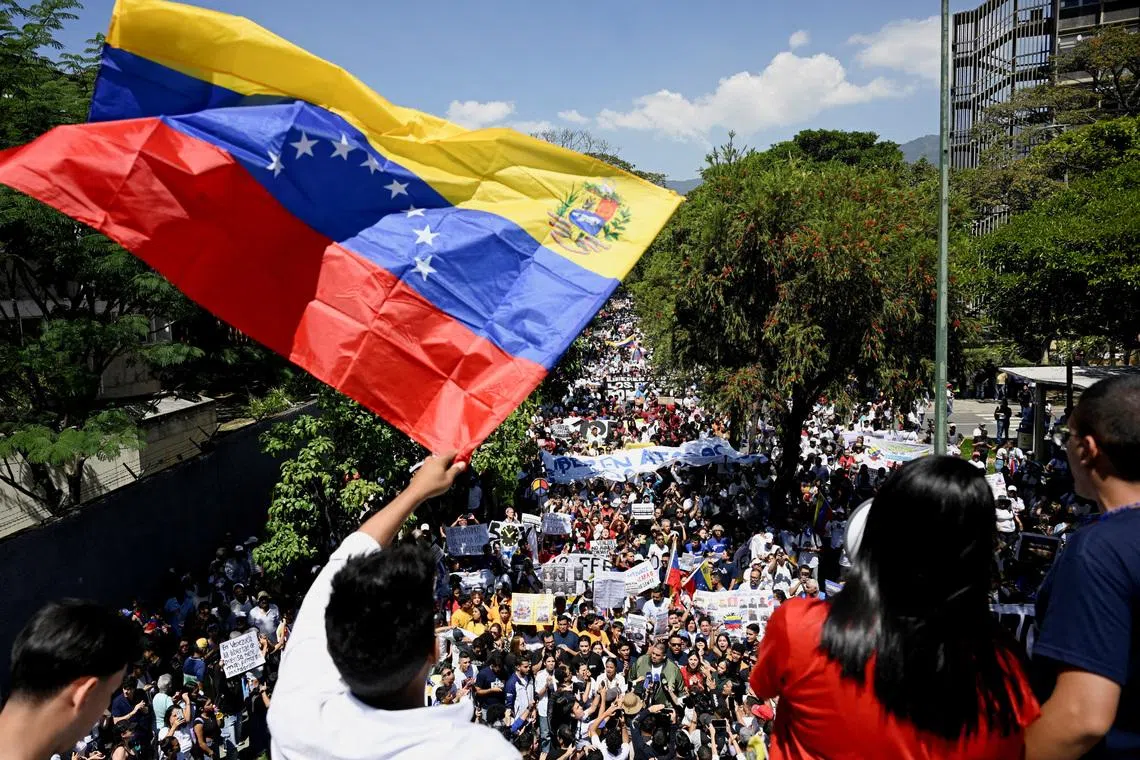 Venezuela's students reclaim the streets after years of oppression