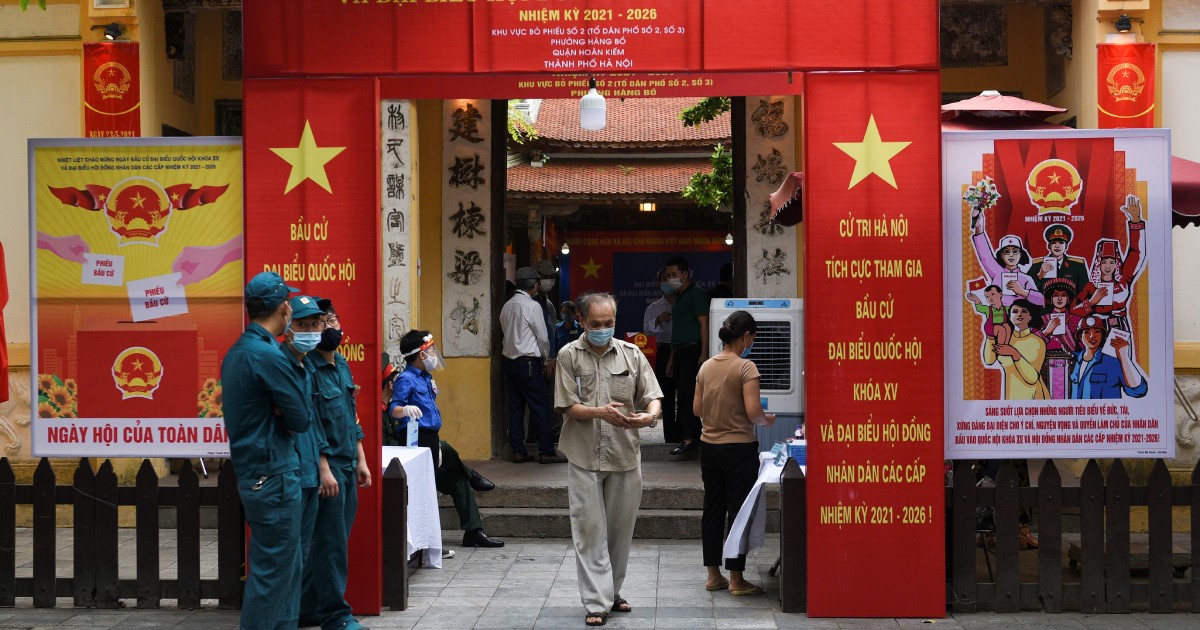 Communist Party fields nearly 93% of candidates as Vietnam holds parliament elections
