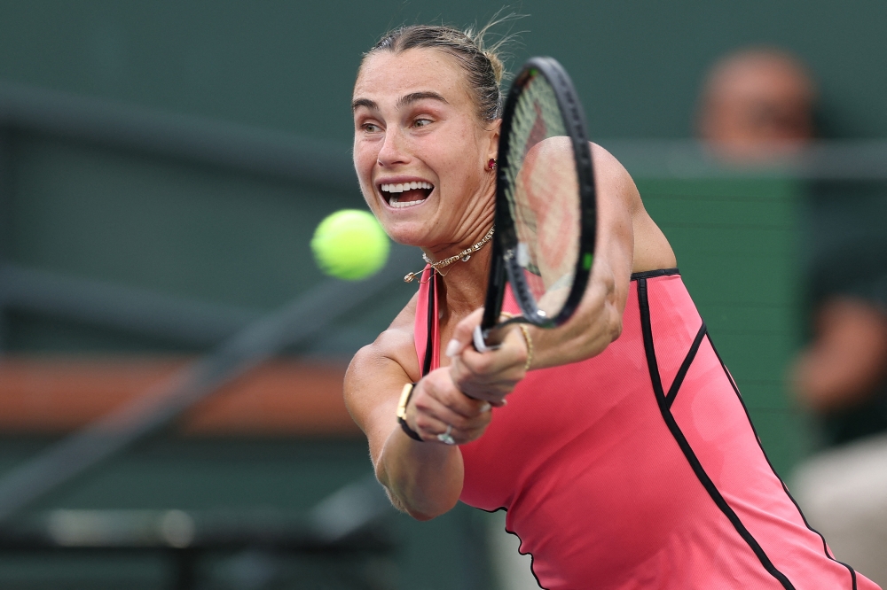 Sabalenka powers past Noskova to reach third Indian Wells final