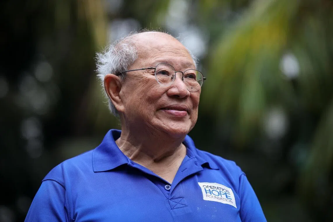 Retiree running charity given first ST Singaporean of the Year international impact award