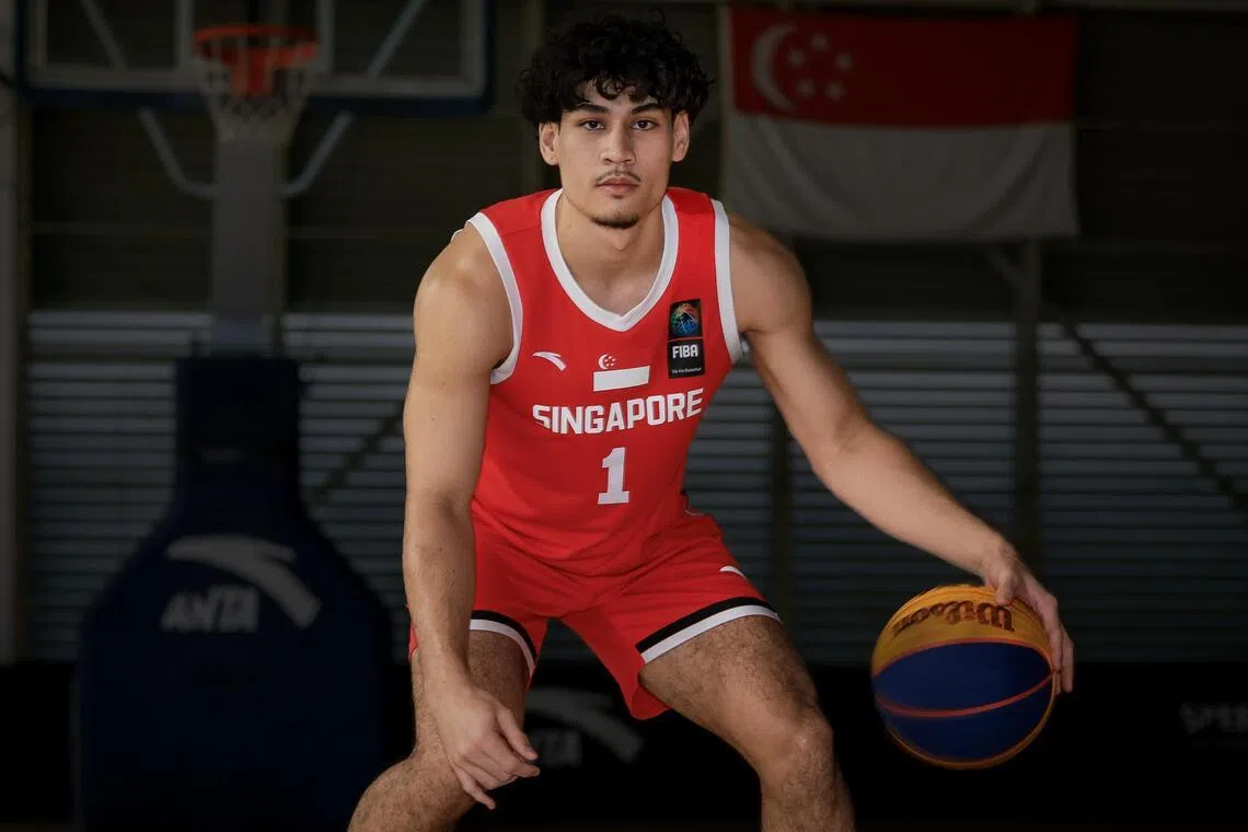 Singapore’s Liam Blakney goes from basketball last-pick to 3x3 star