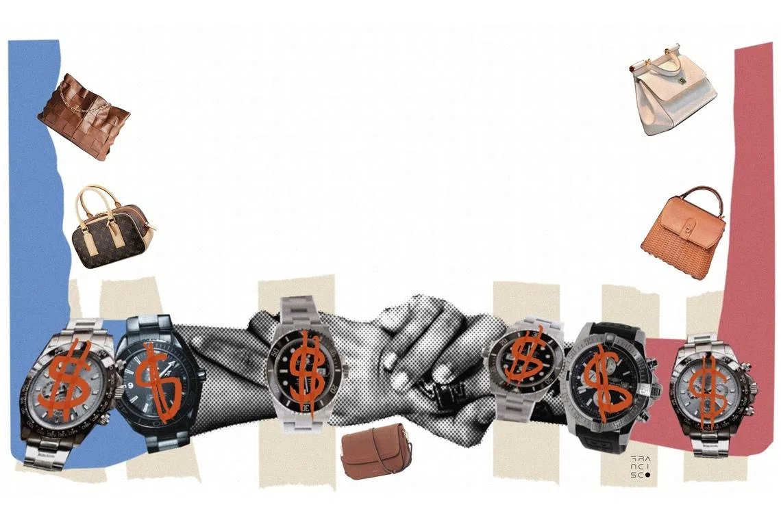 When a couple fought over watches and handbags worth $1m