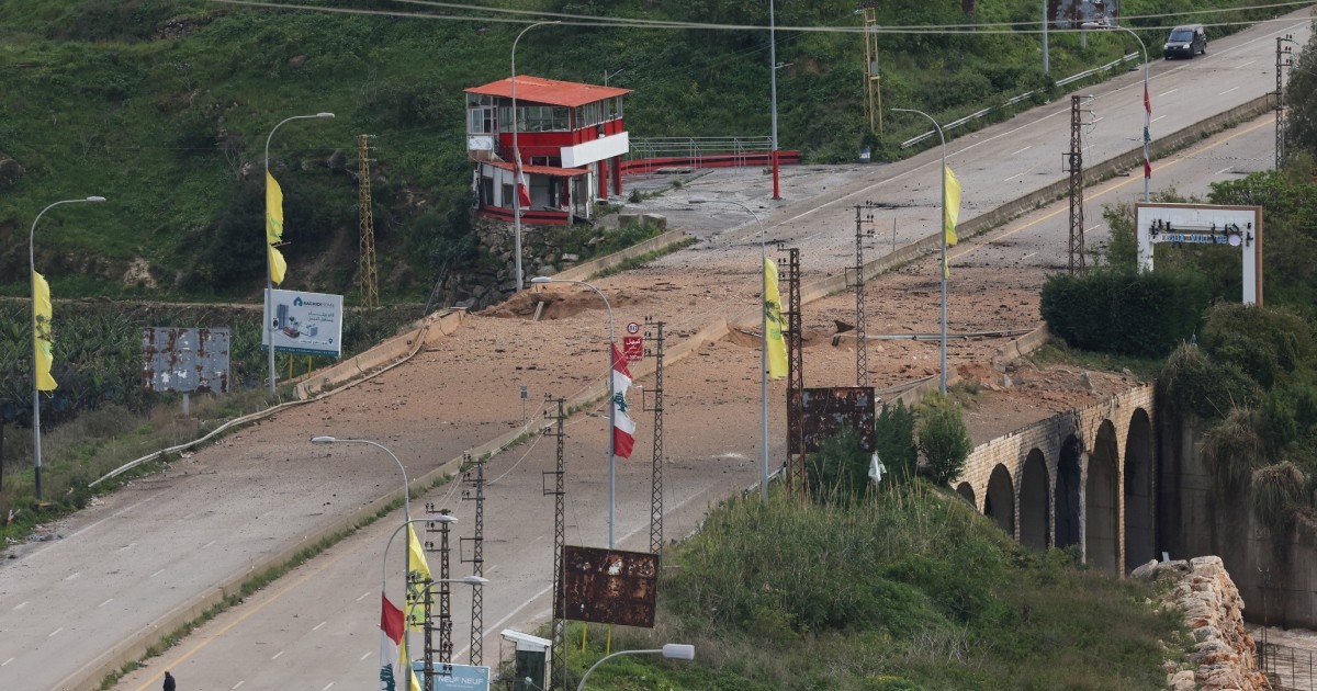 Israel strikes main bridge in south Lebanon, orders destruction of homes near border